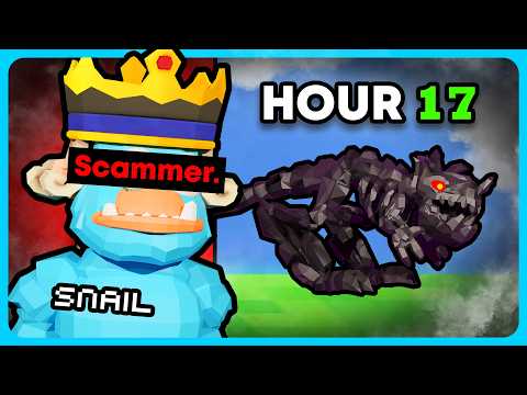 I Tried SCAMMING to get the RAREST DINO in 24 Hours! (UG VR SCAM CHALLENGE)