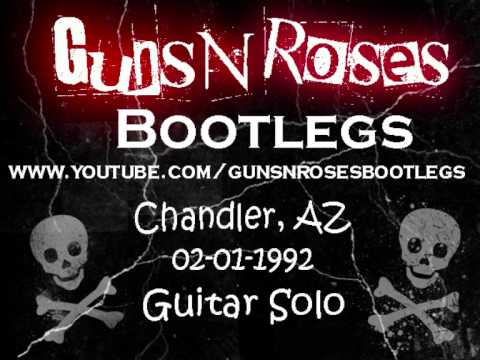 Guns N' Roses 02-01-1992 Chandler , Az - Guitar Solo [20/28]