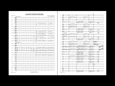 Grand Canyon Fanfare by James Newton Howard/arr. Paul Murtha