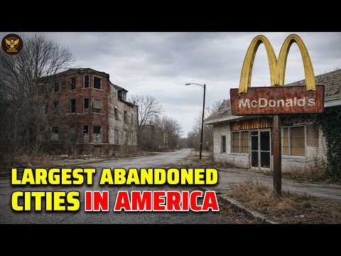 15 Largest Abandoned Cities in the America|  It’s Worse Than You Think!