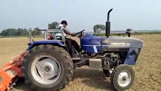 preview picture of video 'Trakstar 550 Testing in rotabator, Shiv shakti Tractor'