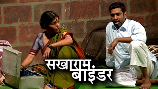 Sakharam Binder Marathi Natak | Glimpses, Interview | Mukta Barve, Sandeep Pathak | Natyaranjan video