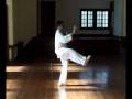 Master Chun Man Sit Performs Tai Chi Kicks Form