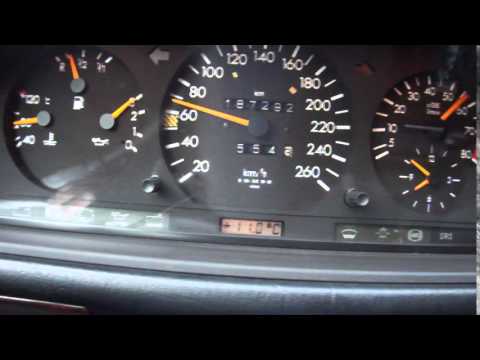 Mercedes W 124 Bj 92 300E-24 0-100 km/h ;-)