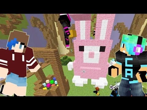 Minecraft / The Easter Bunny Team Build Battle Game / Radiojh Games