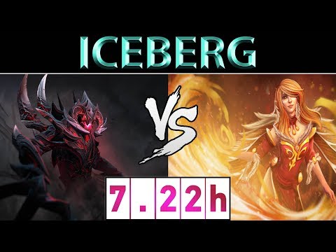 Iceberg [Shadow Fiend] vs [Lina] ► EU Ranked ► Dota 2 7.22h