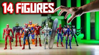 Opening 14 Marvel Legends Action Figures! The GOOD & BAD - Mega Unboxing