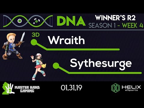 DNA 1.4 - 3D | Wraith (Mii Sword, Snake) vs Sythesurge (Pokemon) - Winner's R2