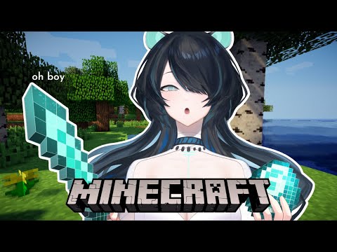 Erina Ch. エリナ・マキナ 【Phase Connect】 - 【 MINECRAFT 】 the funny block game