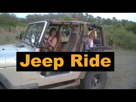 Jeep Driving on the Hunting Lease (Family Time)