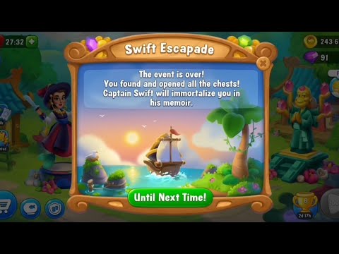 ⚓ Fishdom: Swift Escapade - The Event is  Over ⛵ @dvaushka