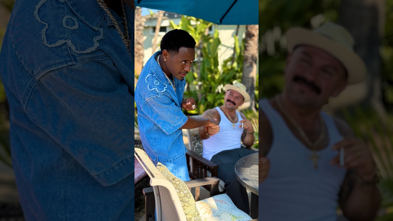 When Wayne arrives to the Mexican cookout!