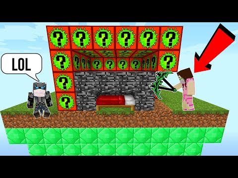 Minecraft: IMPOSSIBLE DEFENSE VIRUS LUCKY BLOCK BEDWARS! - Modded Mini-Game