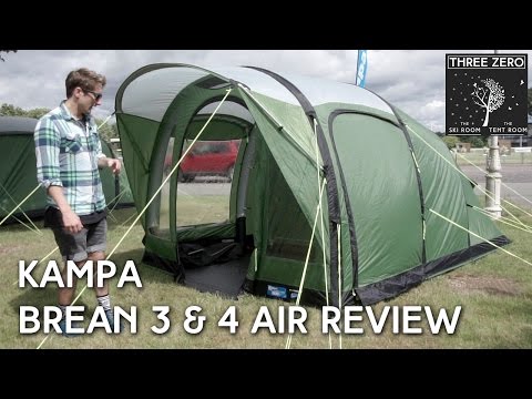 Kampa Brean 3 + 4 Air Review