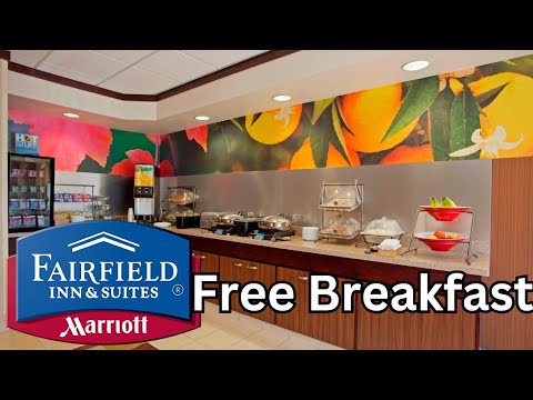 The Free Breakfast at a Fairfield Inn Hotel