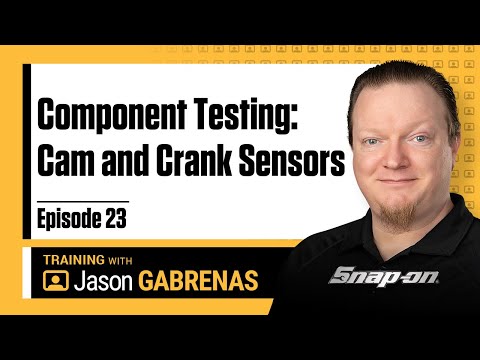 Component Testing: Cam and Crank Sensors - Snap-on Live Training Episode 23