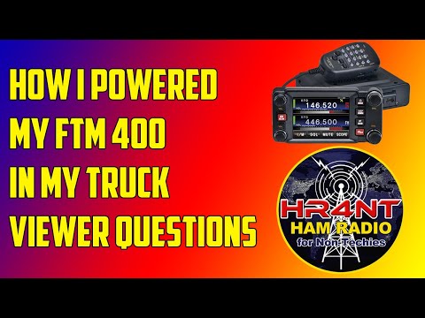 How to Connect Your Mobile Ham Radio to Power - Various Options