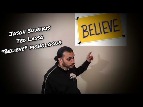 Jason Sudeikis 'Believe' speech from Ted Lasso