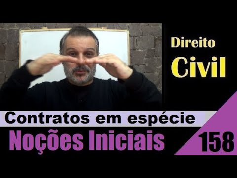 Civil Law - Class #158 - Contracts in Kind - Initial Concepts (That's it!)
