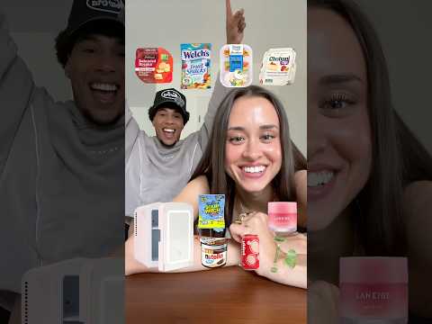 Ist das mein perfekter Mini Kühlschrank?😍 #couple #couplecomedy #games #challenge #play #filter