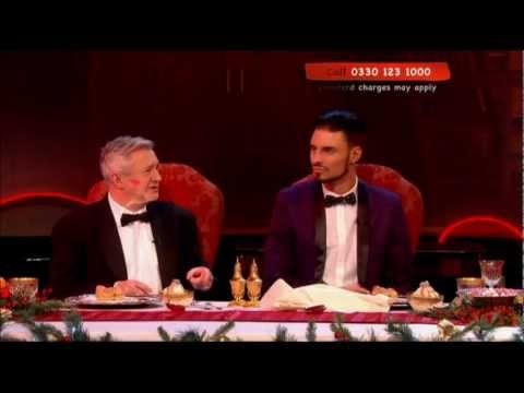 Louis Walsh & Rylan Clark's Yule Tucker Trial on Text Santa 2012