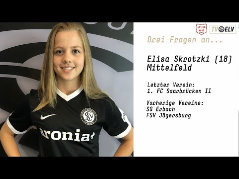 TV Elv // Frauenfußball - Neuzugang Elisa Skrotzki