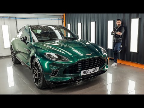 Taking Delivery Of My NEW Aston Martin DBX Special Project! Customer Car No.1