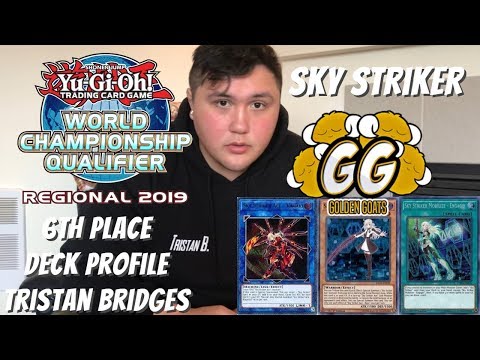 Yugioh 4/7/2019 Wilsonville, OR Regional 6th Place Deck Profile - Sky Striker - Tristan Bridges