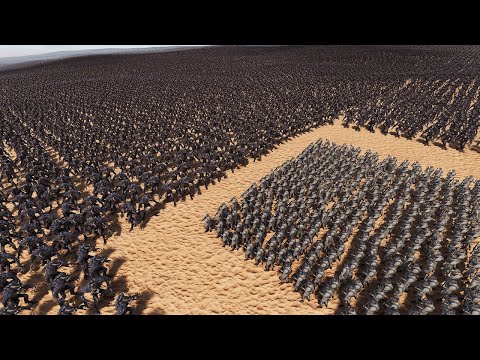 1,000 Modern Soldiers Defend 600,000 Werewolves - Ultimate Epic Battle Simulator 2