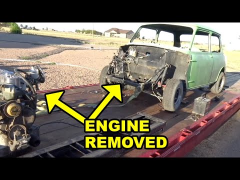 Austin Mini Engine Tear Down