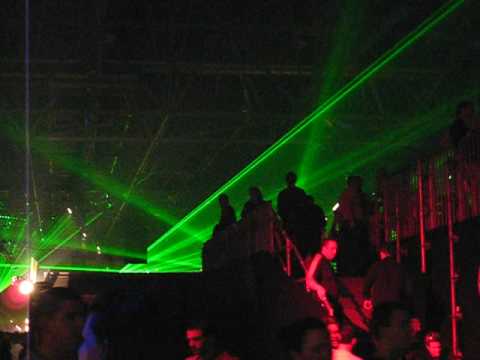 Trance Energy 2009 (Lasers) Marcel Woods playing Mark Norman - Life is too Short 2009