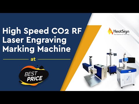 CO2 laser marking demonstration