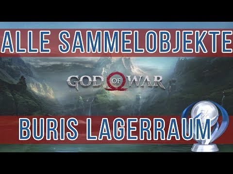 God of War Buris Storage Room All Collectibles - Ravens - Norn Chests - Artifact Locations