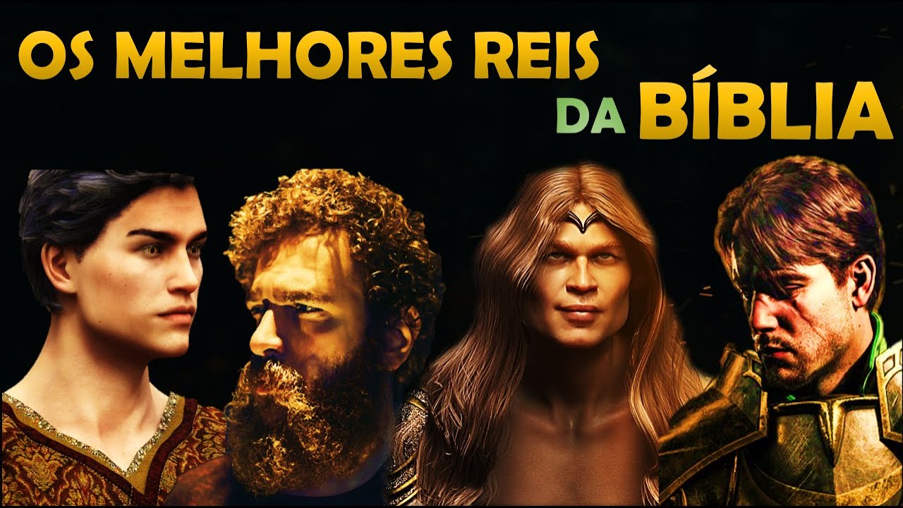 Os 10 REIS DE ISRAEL E JUDÁ que foram RETOS aos olhos do SENHOR.