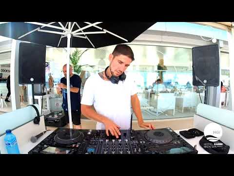 CLAUDIO RICCI - PITCH ON THE BEACH AT HOTEL GARBI IBIZA 05 SEPT 2022