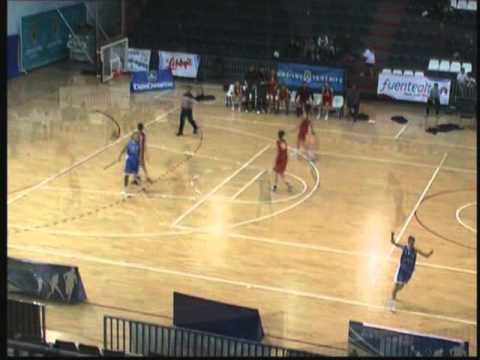 Janka Mincikova-Triple medio del campo (20ª jornada LF2 2010-2011) Uni CajaCanarias - Siglo XXI