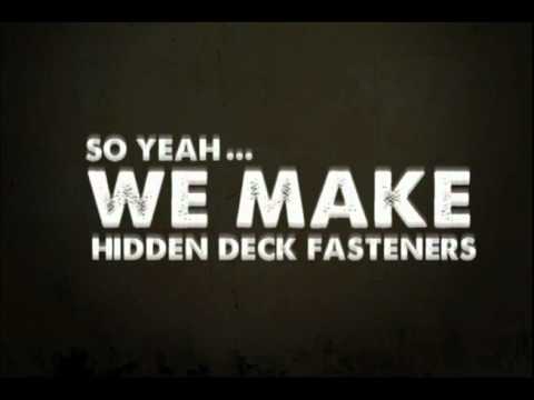 Ipe Clip Hidden Deck Fasteners