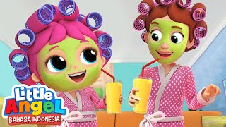 Download lagu Senangnya Pergi Ke Salon Bersama Ibu! | Lagu Anak Sayang Ibu | Little Angel Bahasa Indonesia mp3
