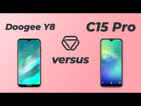 Doogee Y8 vs Oukitel C15 Pro - Vergleich der wichtigsten Unterschiede auf deutsch