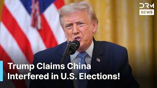 Trump opens his address framing election trust as the foundation of national greatness
