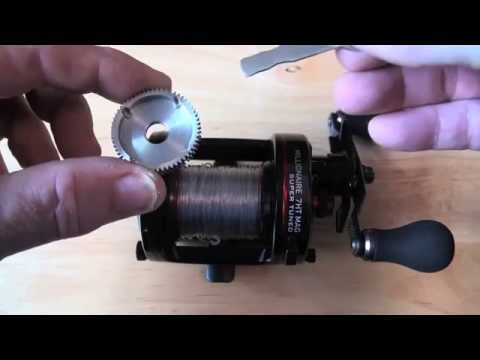 Daiwa 7HT Mag & Super Tuned Stainless Steel Main Drive Gear By Manfish