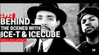 Behind the scenes of the 1992 Ice-Cube &amp; Ice-T movie TRESPASS - MUST WATCH