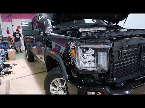 HOW TO Space The Bumper On A 2020 Duramax!