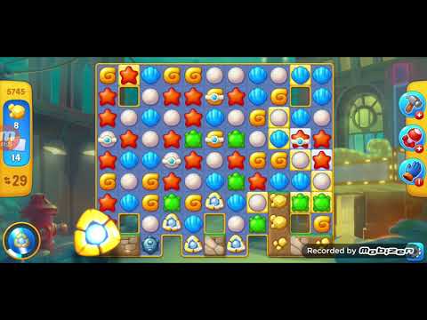 fishdom gameplay/ level 5745 / It is like the ads? / thank you