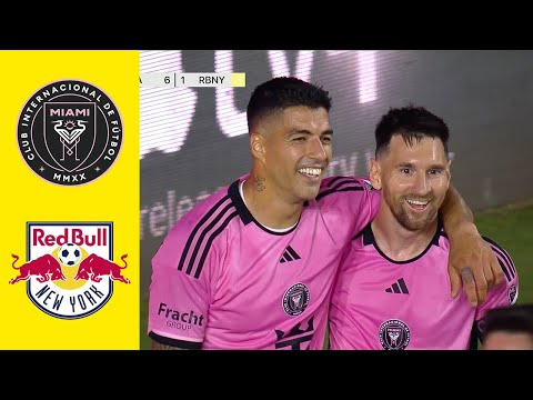 MESSI 5 ASSISTS! Inter Miami x NY Red Bull 6-2 HIGHLIGHTS