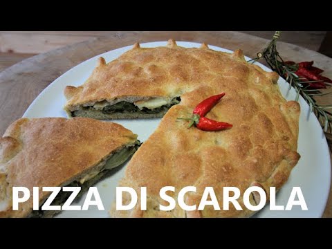 PIZZA DI SCAROLA  La MIA  Pizza di scarola ricetta pizza di scarola a modo mio
