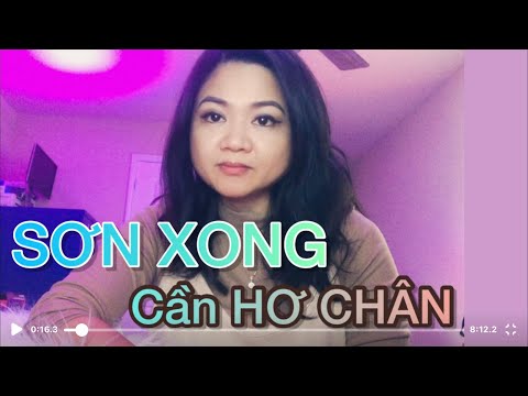 Sơn xong cho khách đi HƠ CHÂN