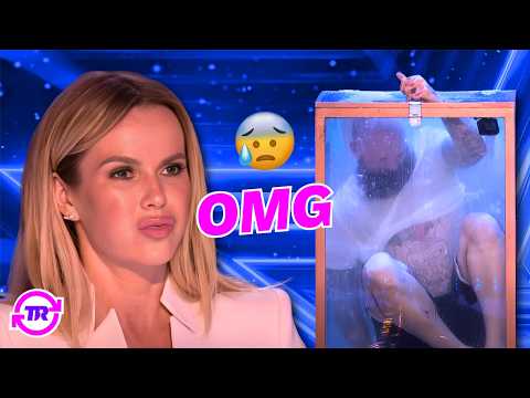 These Contestants NEARLY Died! SCARIEST Danger Acts on Got Talent!