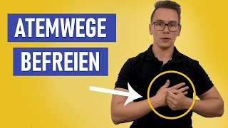 So befreist du deine Atemwege in 8 Minuten (besser Luftholen, Schleim lösen & Atem fließen lassen)