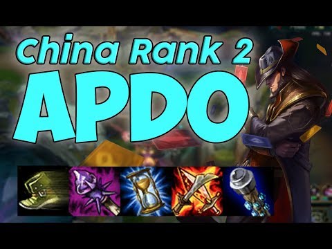 This is why APDO is the Worlds best Twisted Fate | Rank 2 China
